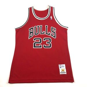 VTG Sand-Knit Chicago Bulls Jersey Michael Jordan